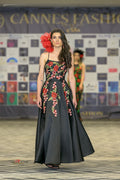 Open-Back Couture Gown