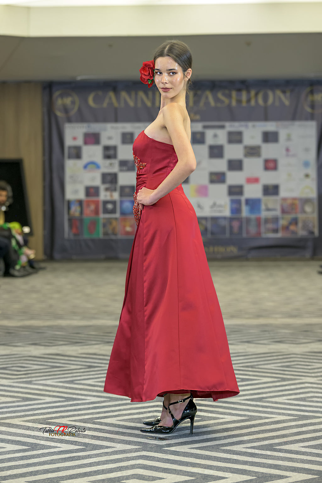 Strapless Silk Couture Dress