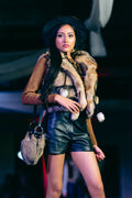 Fur Sholder Bag