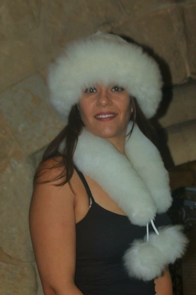 Baby Alpaca Scarf with Pompoms