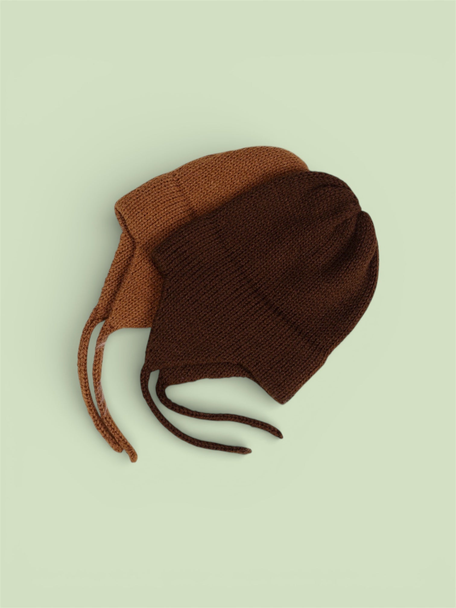 Brown Alpaca Beanie