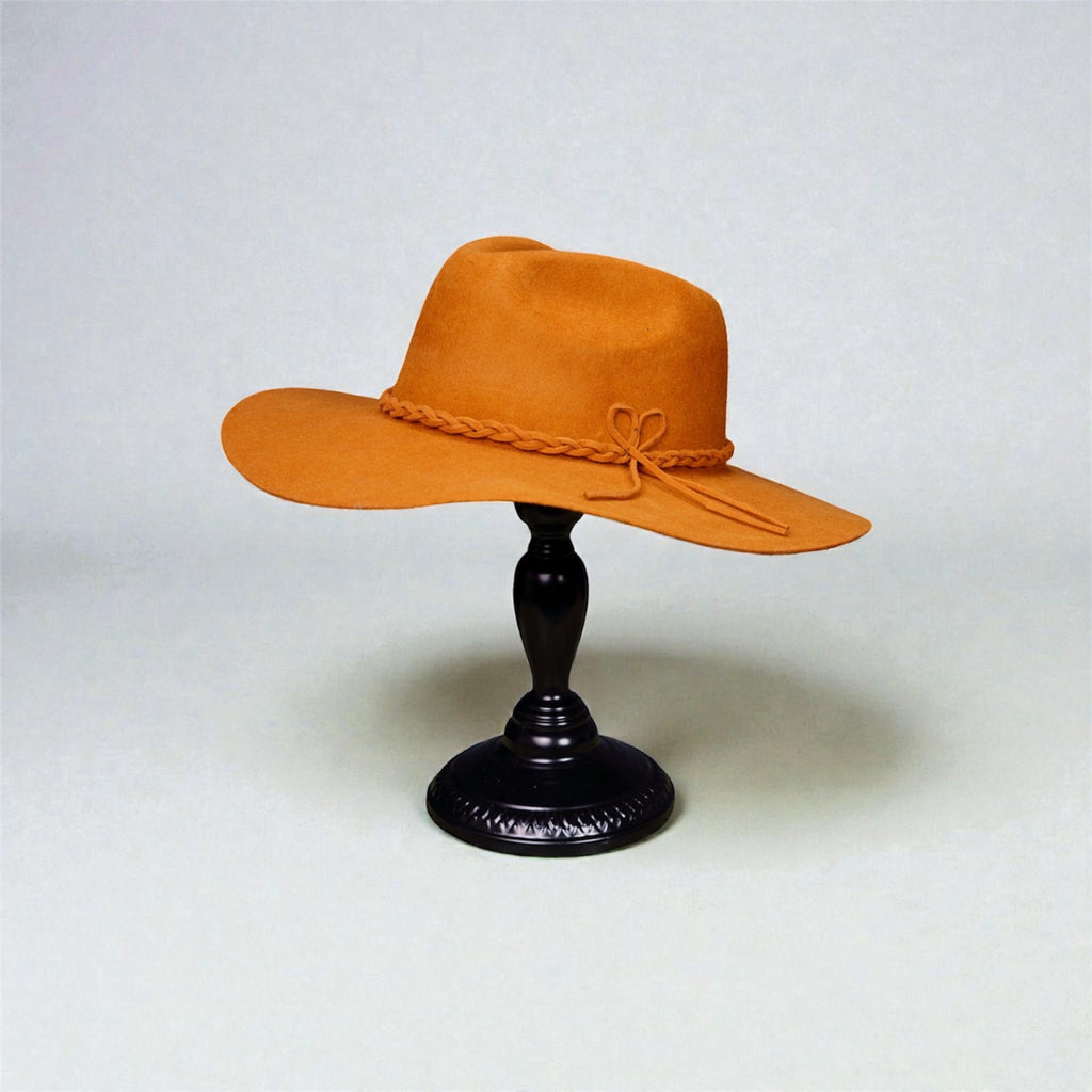 Fedora Caramel Hat