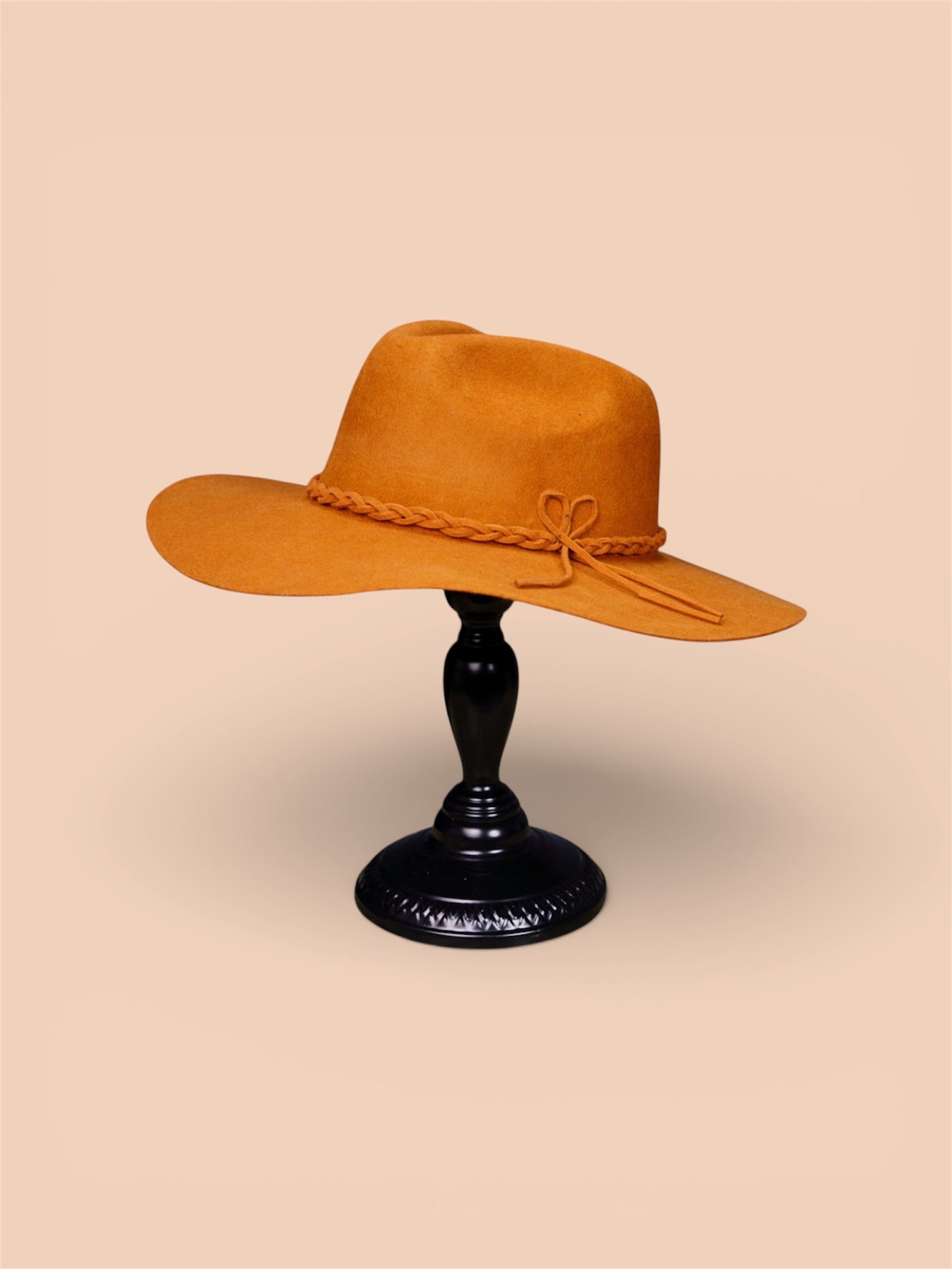 Fedora Caramel Hat