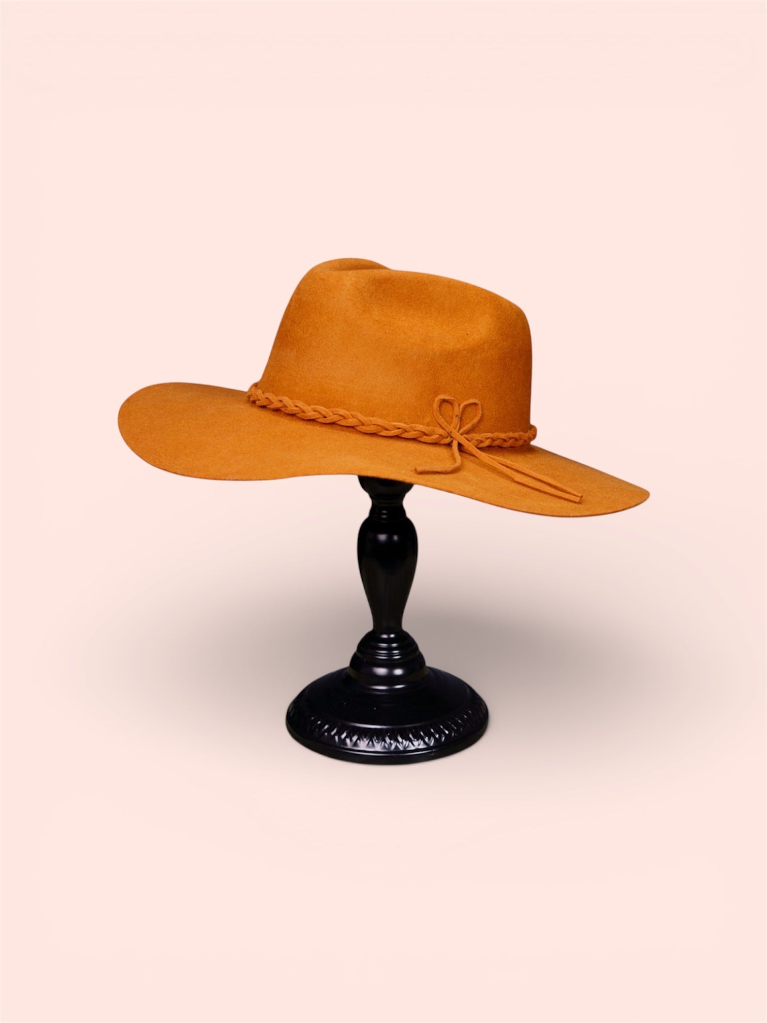 Fedora Caramel Hat