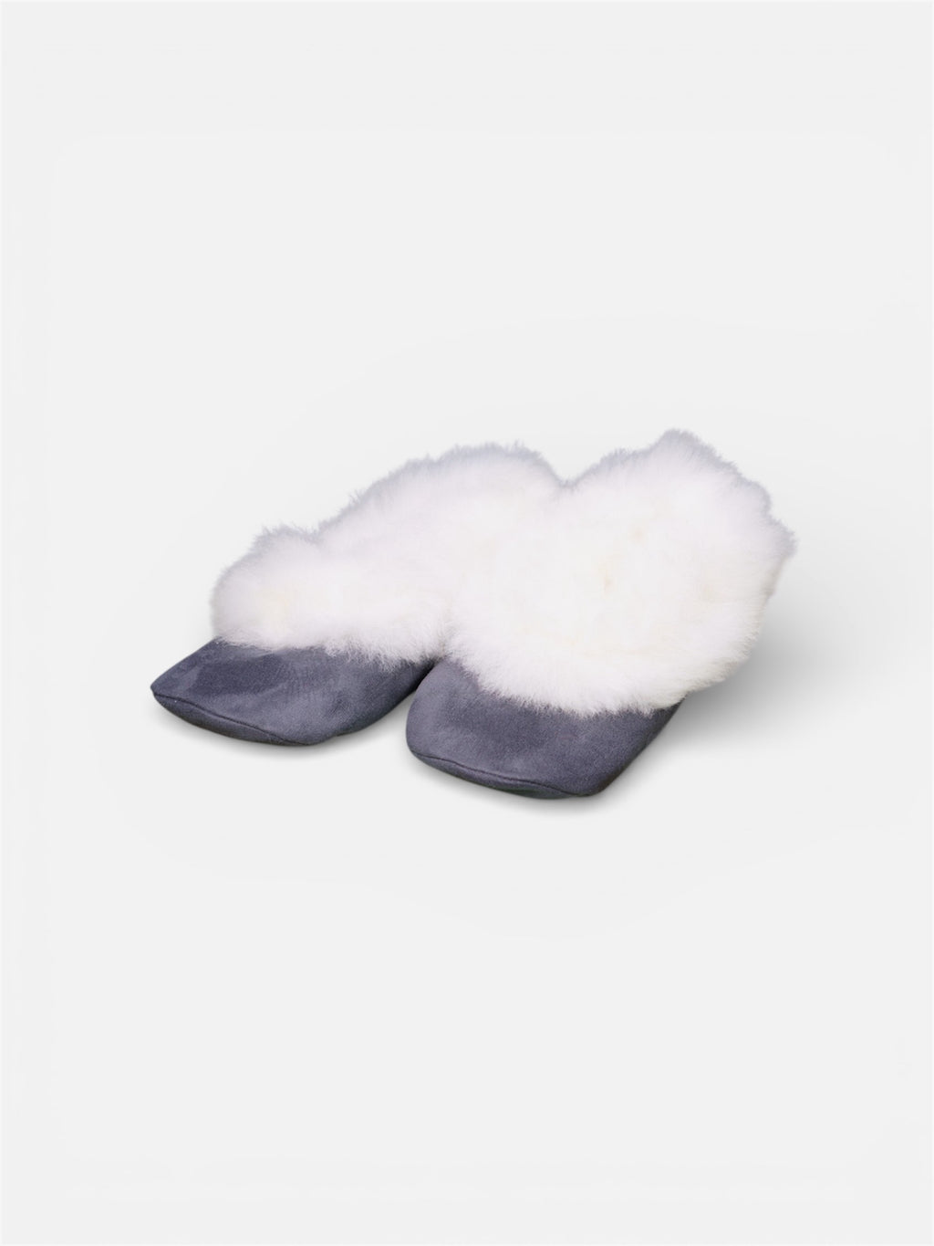 Alpaca Gray Slippers