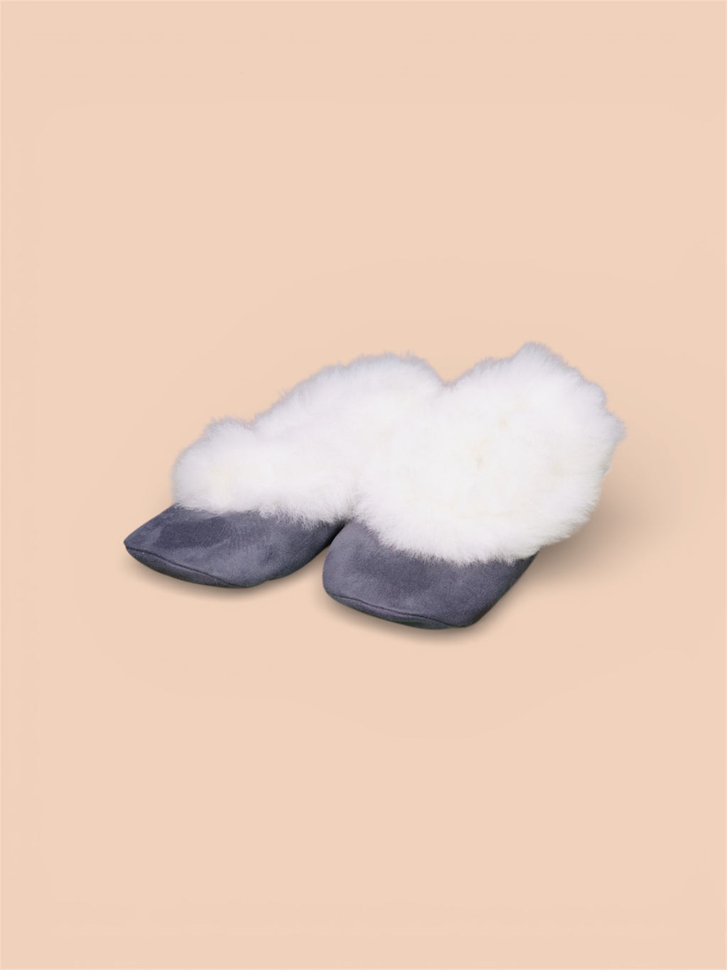 Alpaca Gray Slippers