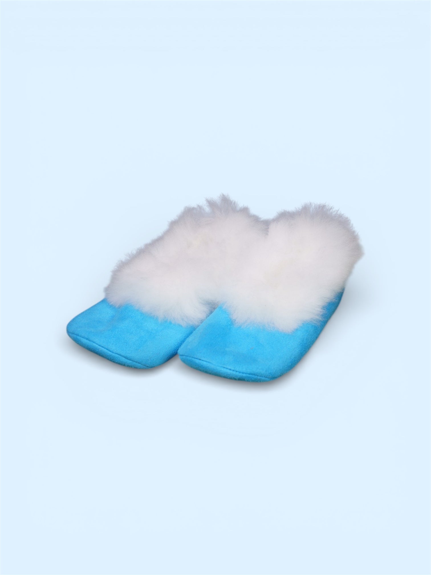 Alpaca Aqua Slippers