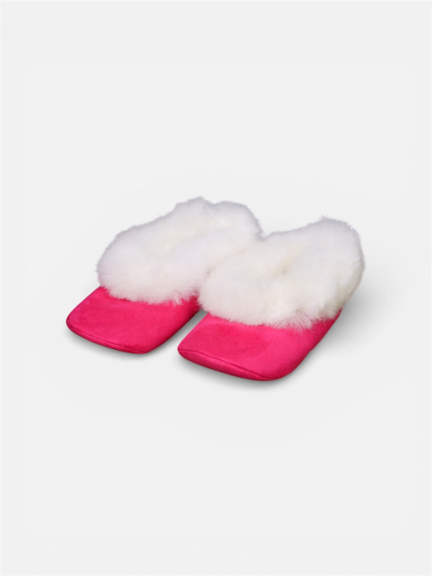 Alpaca Deep Pink Slippers