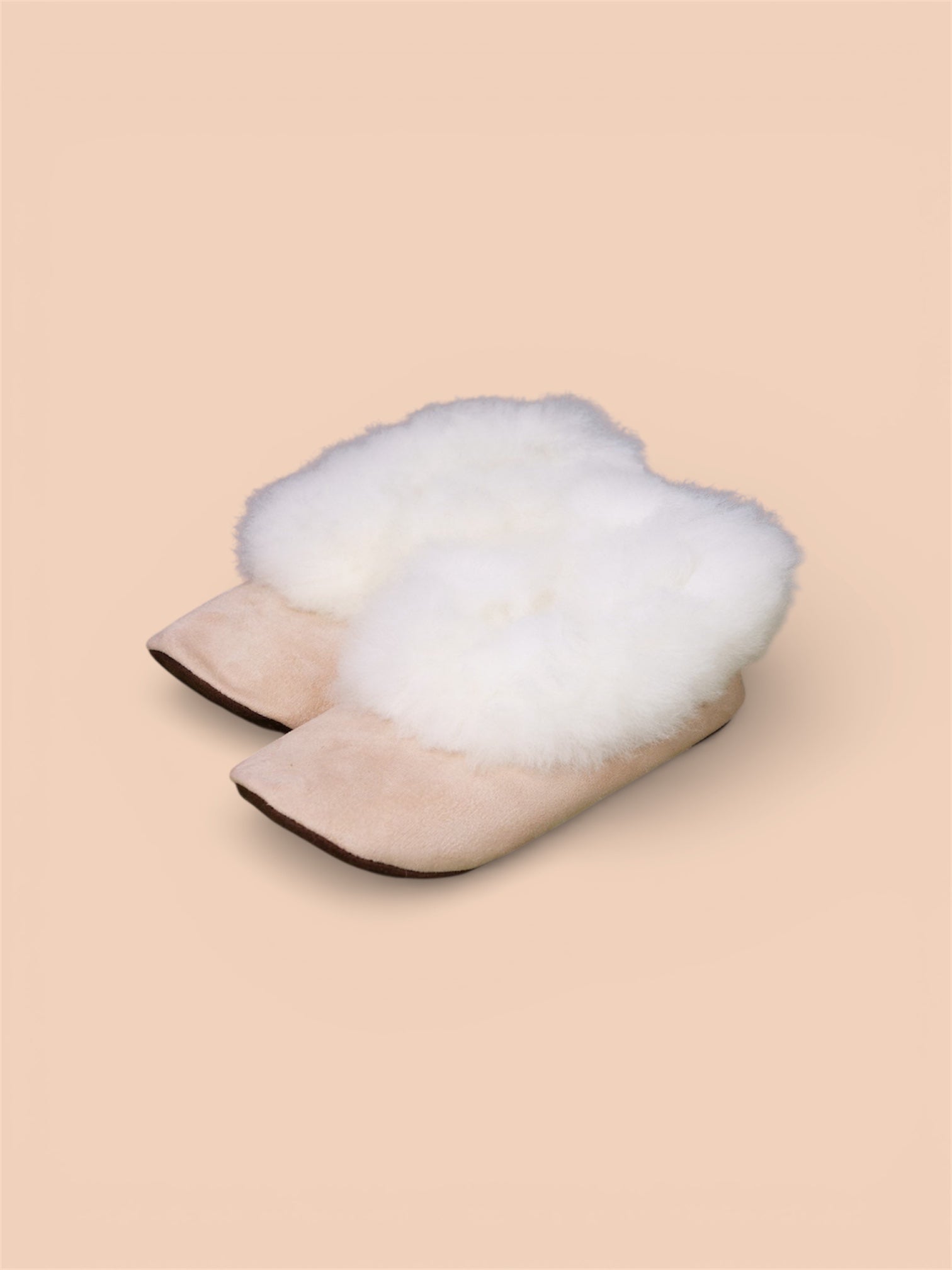 Alpaca Light Pink Slippers