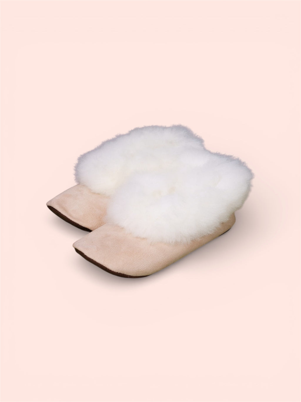 Alpaca Light Pink Slippers