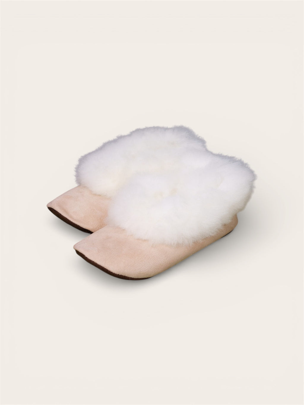 Alpaca Light Pink Slippers