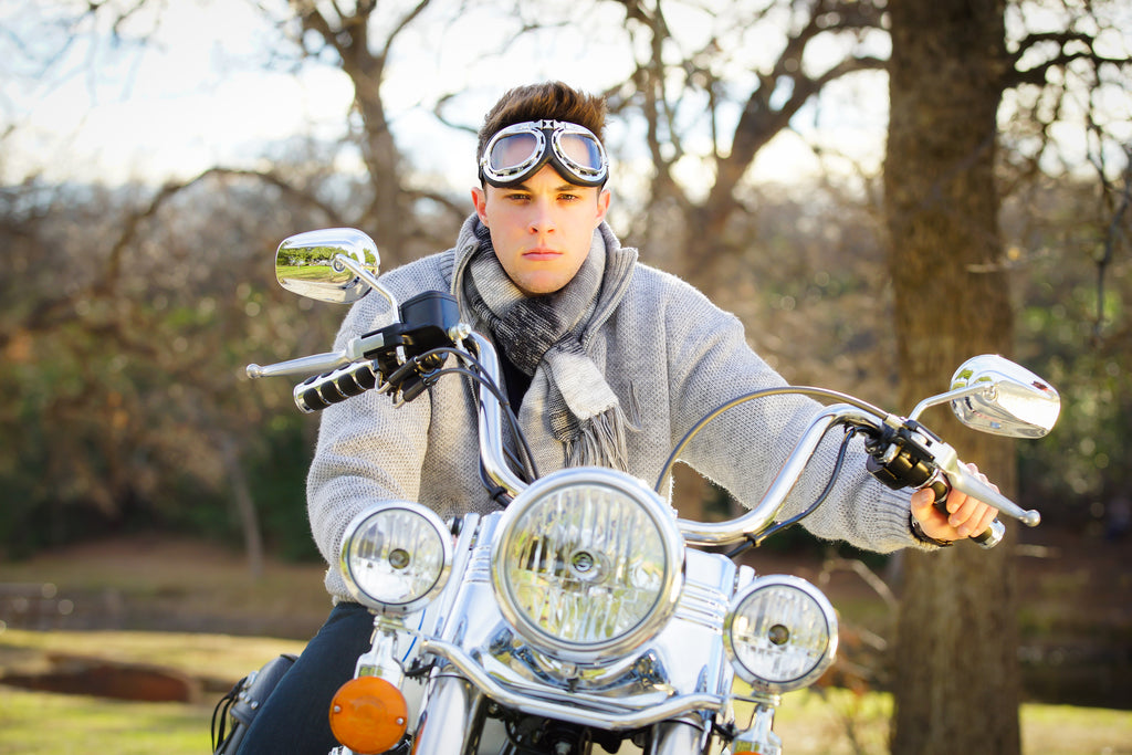 Men Coat Double Knit