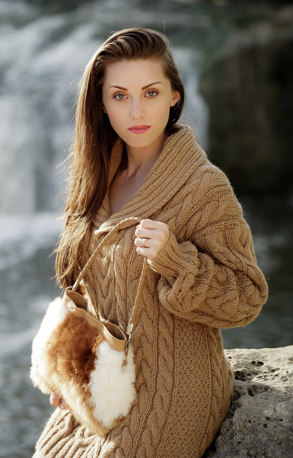 Alpaca Sweater Rib Knit