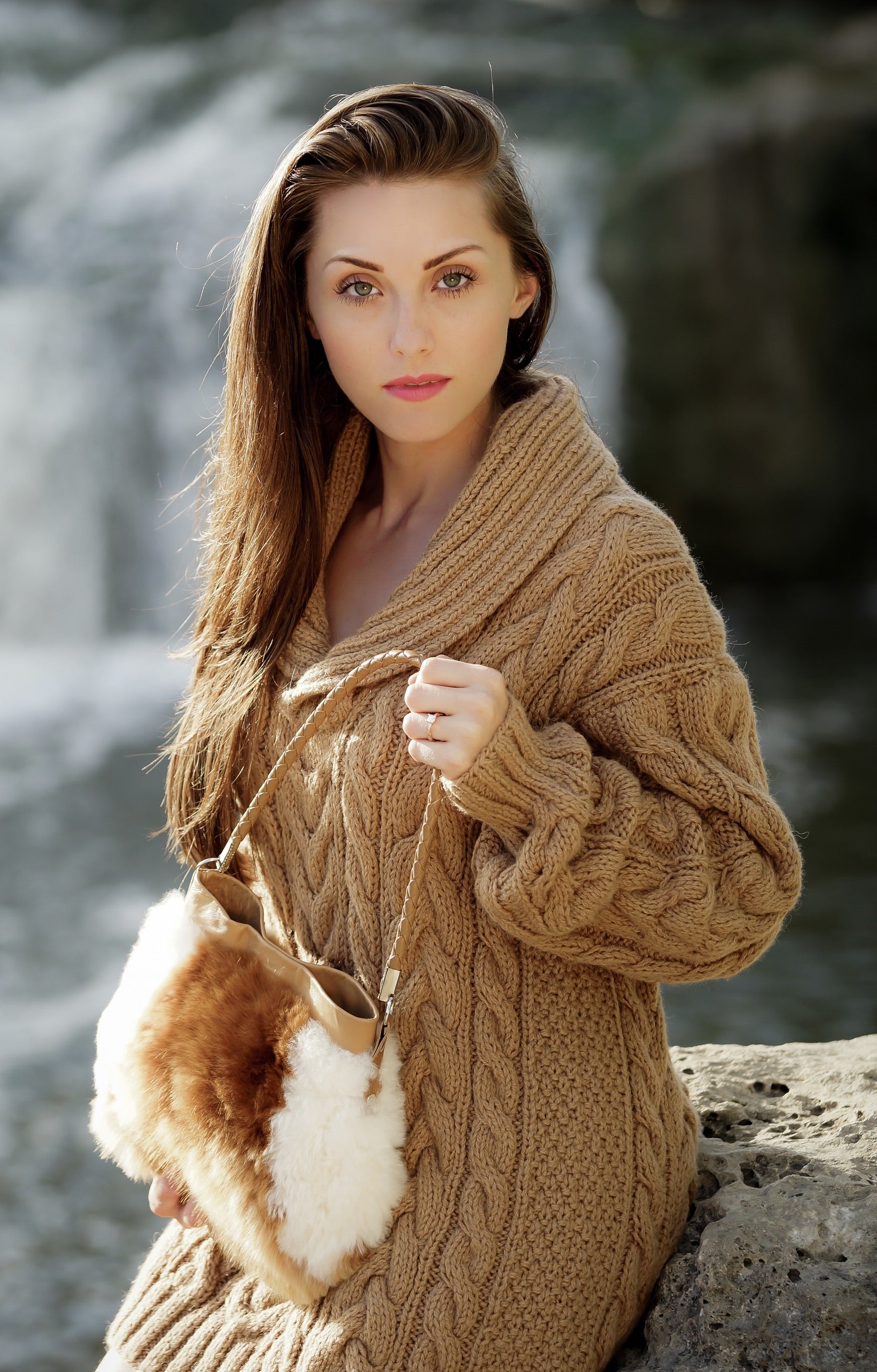 Alpaca Sweater Rib Knit