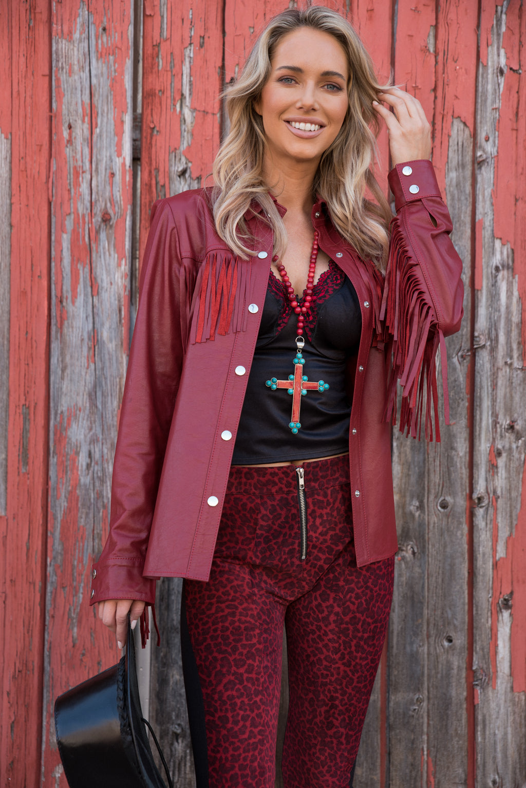 Western Leather Jacket