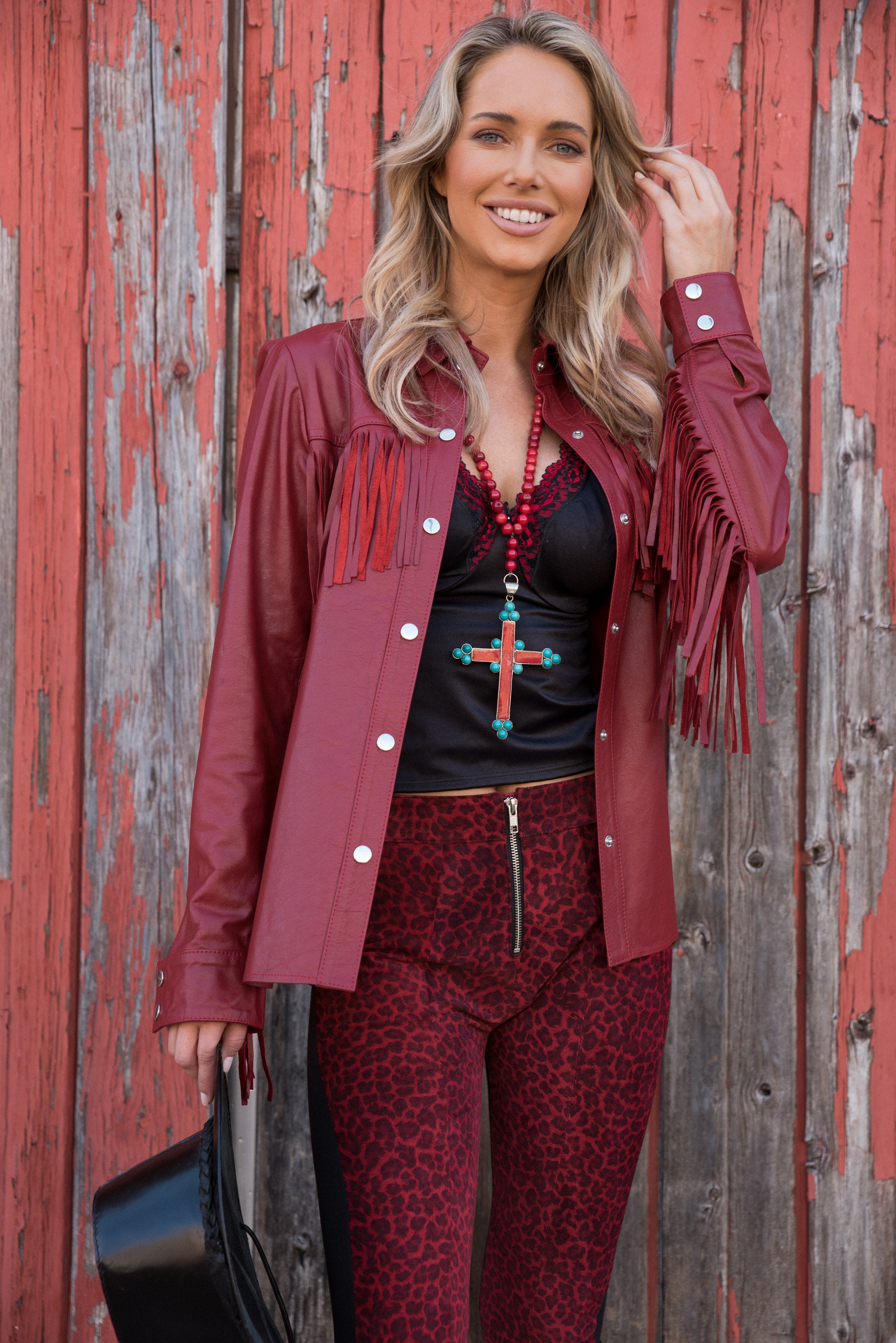 Western Leather Jacket