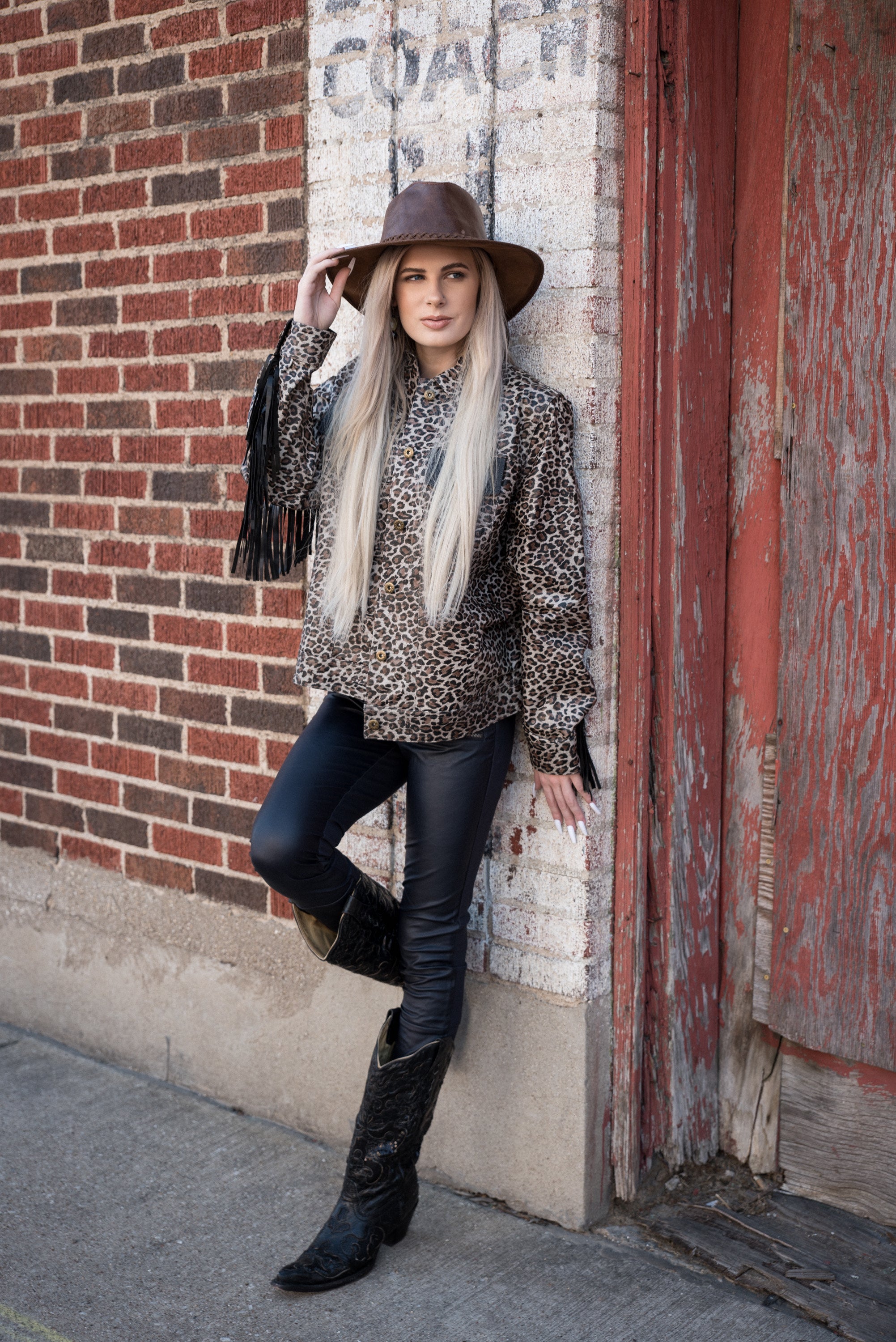 Leopard Print Jacket